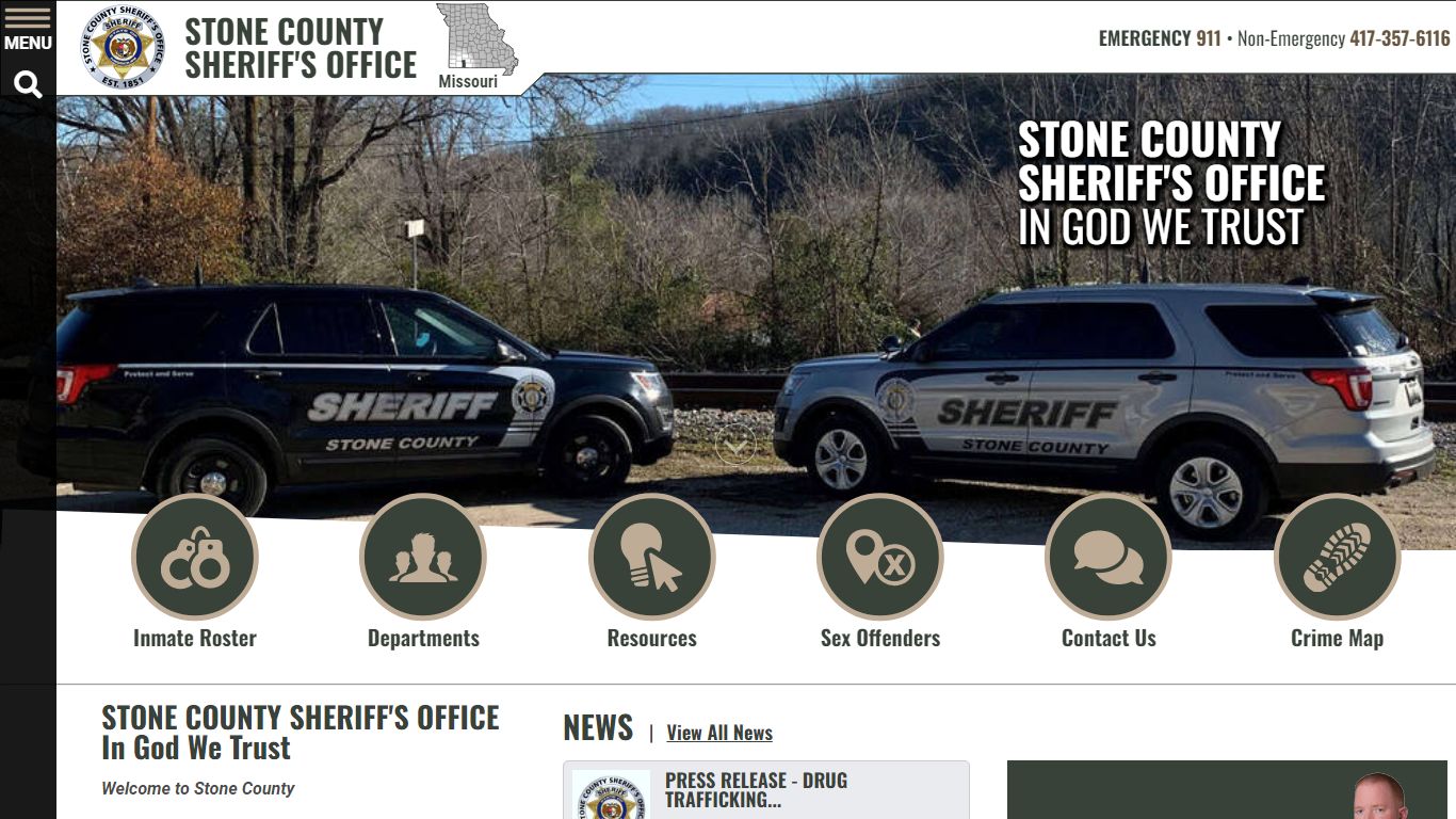 Inmate Roster - Stone County Sheriff MO